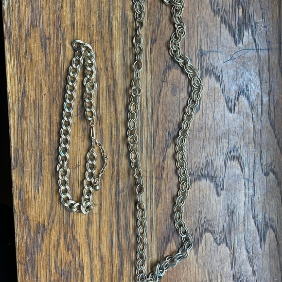 Vintage necklace and bracelet set - linked - Picture 6 of 6